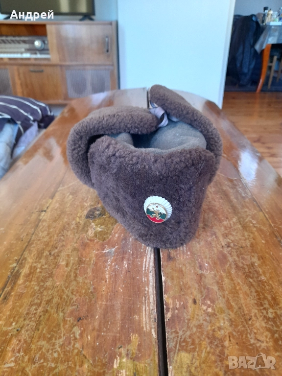 Стара военна шапка,ушанка, снимка 1