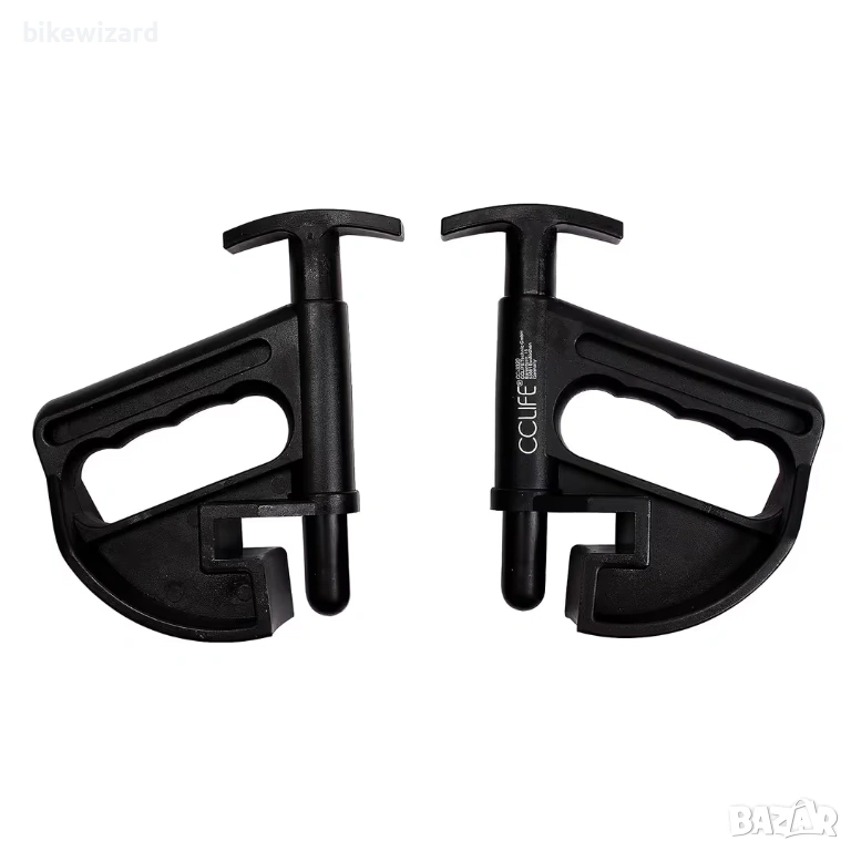 CCLIFE 2-частичен фиксатор за бордове на гуми, скоба за бордове на гуми НОВИ, снимка 1