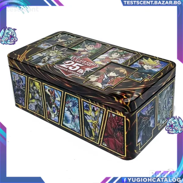 EMPTY празни collector tins Yu-Gi-Oh! колекционерски кутии за съхранение yugioh карти, снимка 1