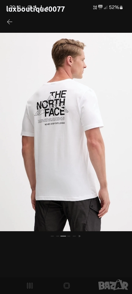Чисто нова без етикет тениска The North Face L , снимка 1