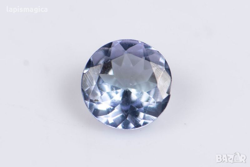 Танзанит 0.24ct 3.9mm кръгла шлифовка #5, снимка 1