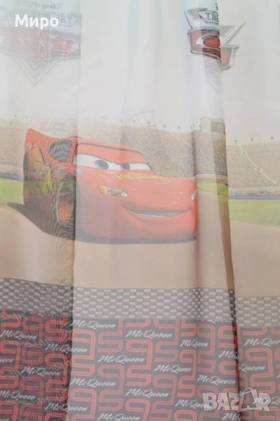 Детски пердета MакКуин светкавицата, снимка 1