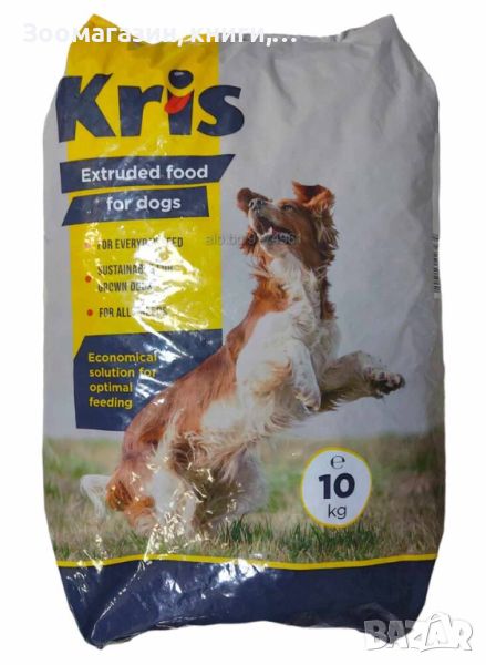 Kris Dog 10 кг - храна за израснали кучета, с пилешко месо, снимка 1