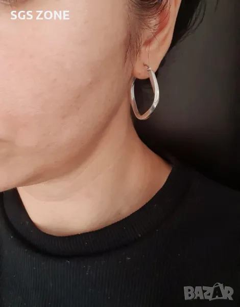 Сребърни Обеци 925, снимка 1