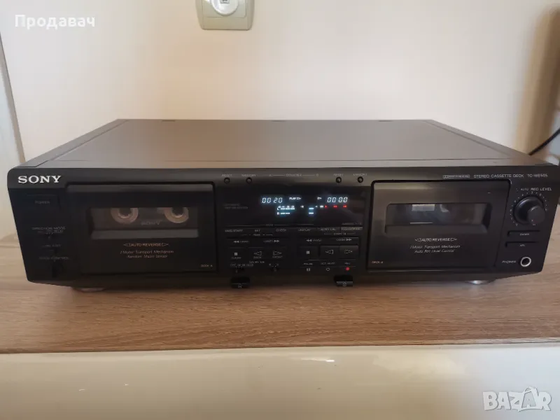 Касетен дек Sony tc we505, снимка 1