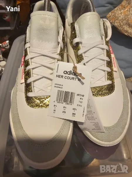 Adidas HER CORT W номер 42.5 стелка 27 сантиметра , снимка 1