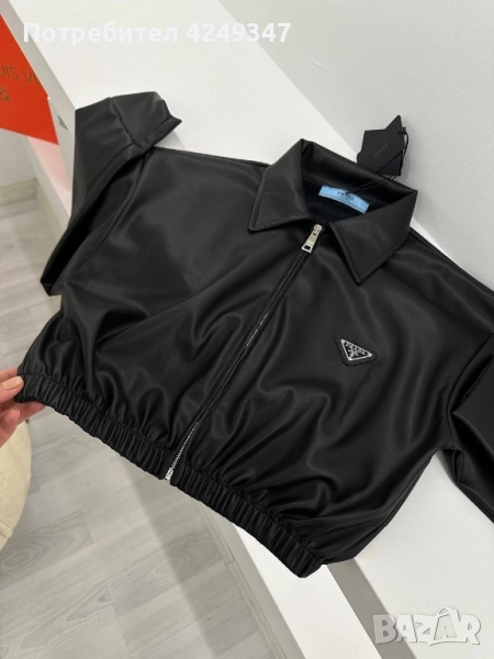 Кожено яке Prada , снимка 1