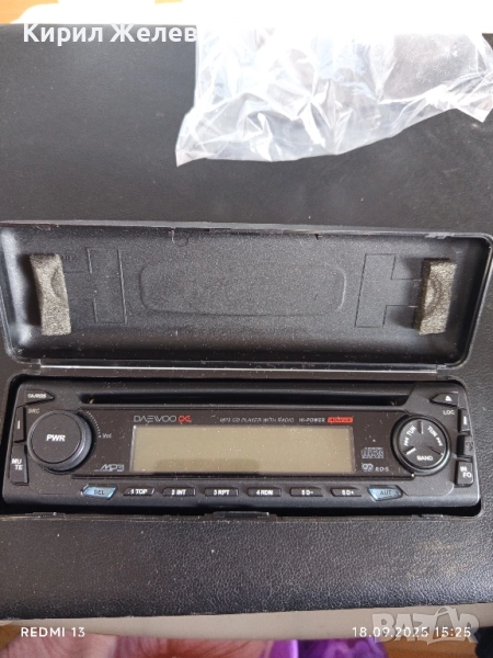 Панел управление за касетофон DAEWOO DC здрав в кутия 15496, снимка 1