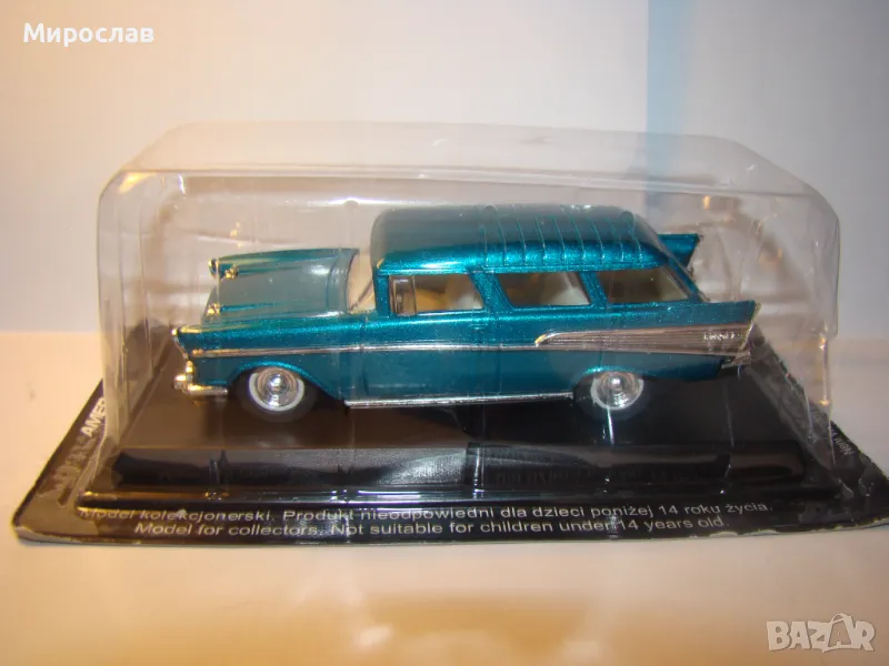 1:43 USA CADILLAC?? DODGE?? КОМБИ КОЛИЧКА ИГРАЧКА МОДЕЛ, снимка 1