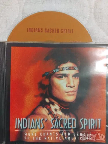 Indians' sacred spirit - матричен диск индианска музика, снимка 1