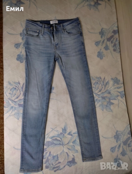 Мъжки прилепнали дънки Jack & Jones, снимка 1