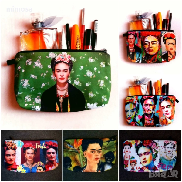 Фрида Кало несесери с принт, снимка 1