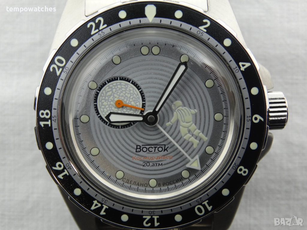 ВОСТОК АМФИБИЯ АВТОМАТИЧЕН ref: 14039Г - GMT - “КОСМОДАЙВЕР”- “МЕРКУРИЙ” 2 - ЛИМИТ - 854 бр. , снимка 1