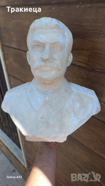БЮСТ НА СТАЛИН ВОЖДА, снимка 1