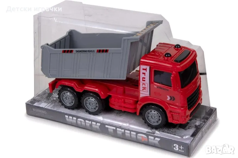 Камион самосвал, светлинни и звукови ефекти , снимка 1