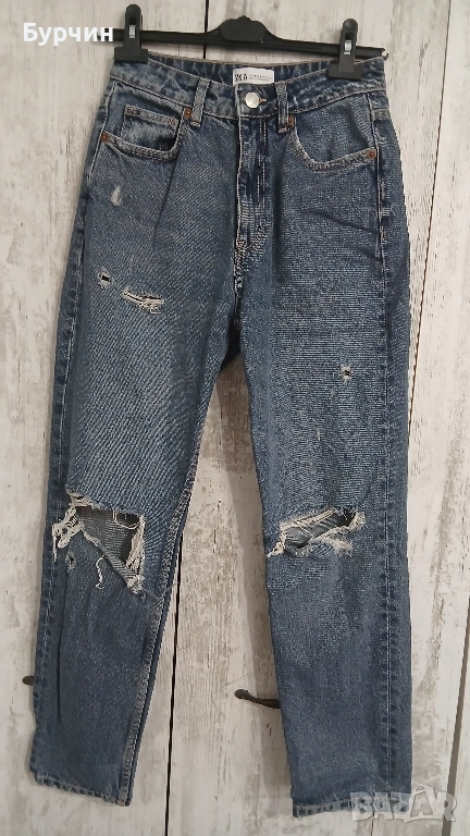 Дънки от ZARA размер S, снимка 1