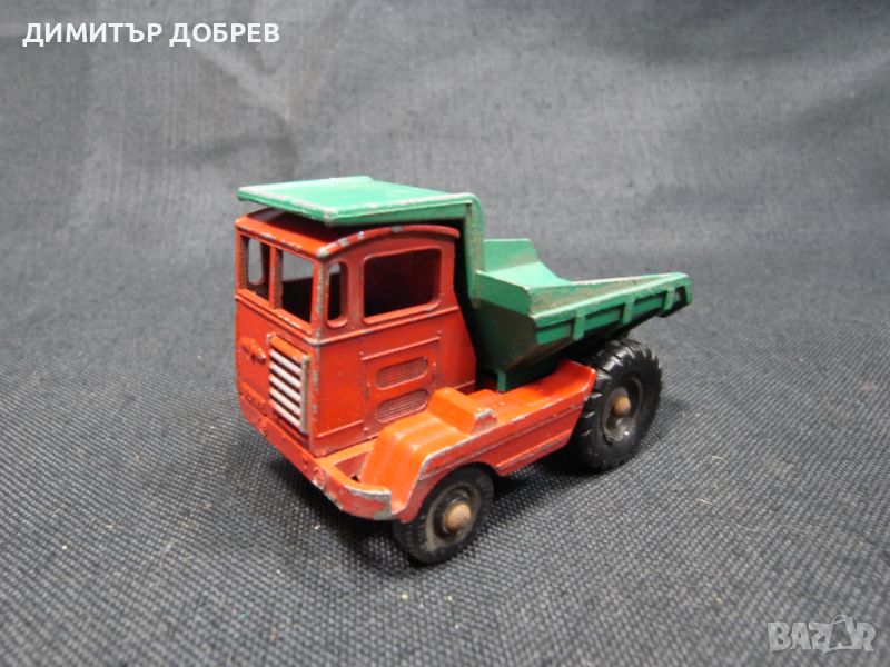 СТАРА РЕТРО МЕТАЛНА КОЛИЧКА LESNEY MATCHBOX ENGLAND MUIR HILL DUMPER, снимка 1