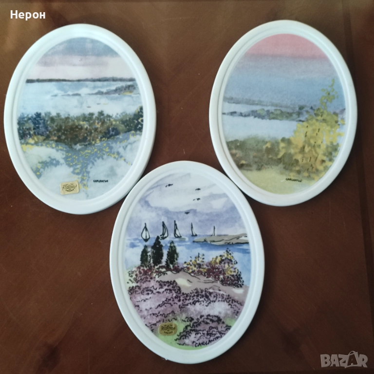 Порцеланови чинии/чиния за стена/пана, снимка 1