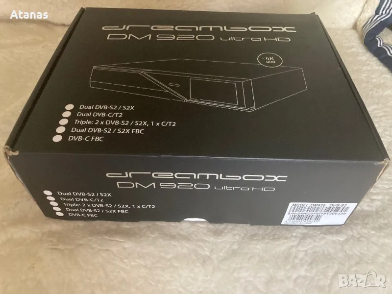 DreamBox DM 920 Ultra HD 4K, снимка 1