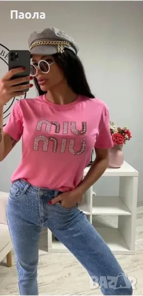 Дамска тениска Miu Miu , снимка 1