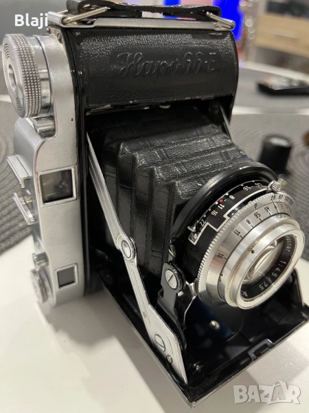 Мехов стар фотоапарат, снимка 1