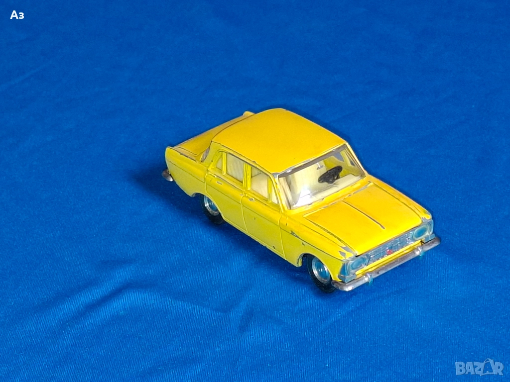 Руски модел Москвич 408 А1 1:43 Сделано в СССР стара играчка USSR, снимка 1