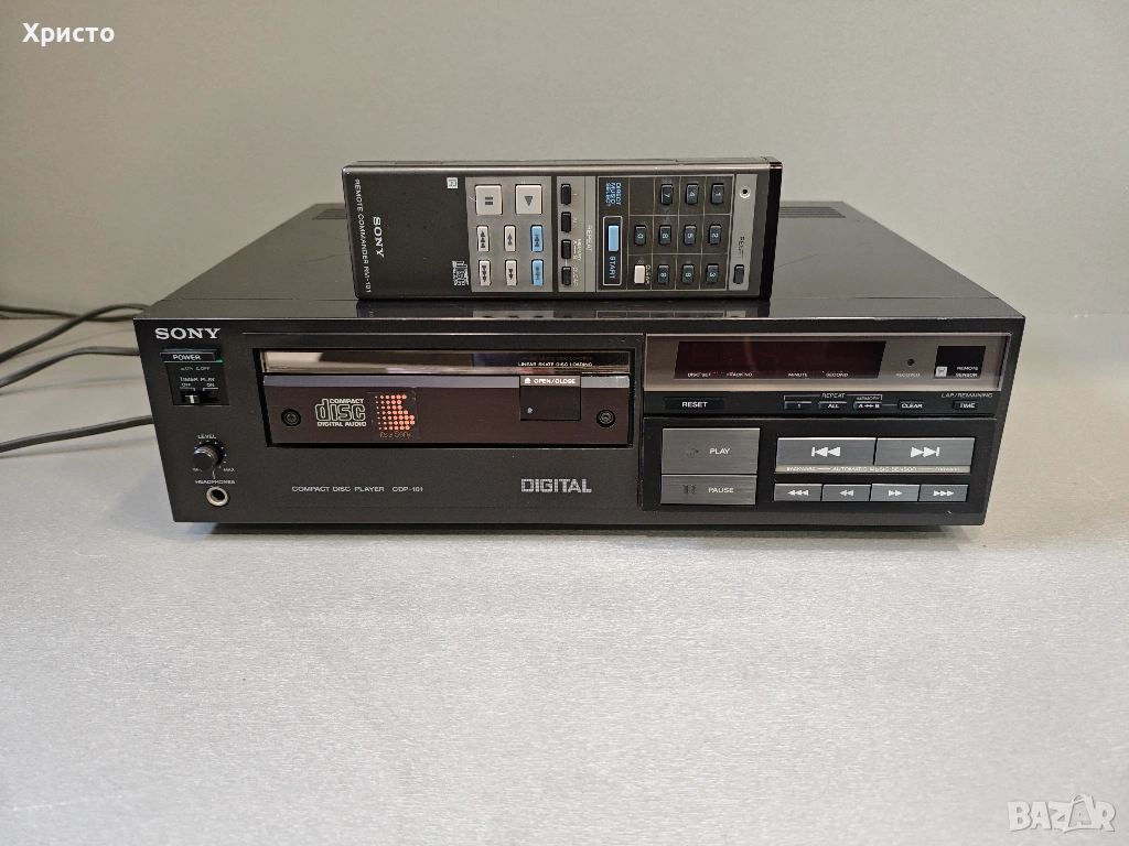 💿🎶🔊 Sony cdp-101 🔊🎶💿, снимка 1