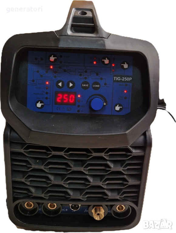  AC/DC 250А TIG инверторен електрожен - ПРОФЕСИОНАЛЕН, снимка 1