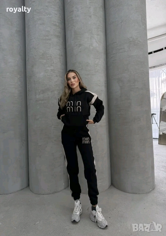 Miu Miu Черен Дамски Екип , снимка 1