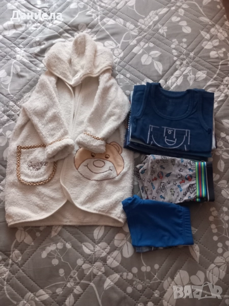 Детски халат и потници , снимка 1