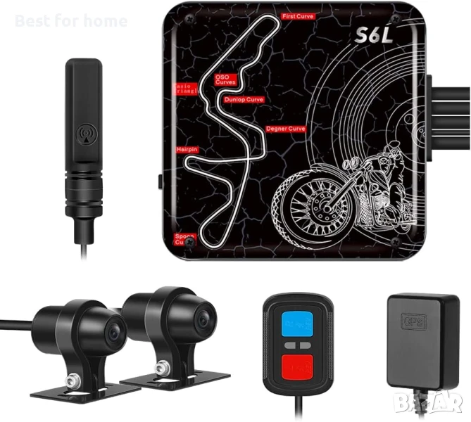 VSYSTO WiFi мотоциклетна камера за видеорегистратор, снимка 1