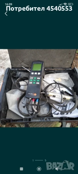 Газ анализатор Тесто, снимка 1