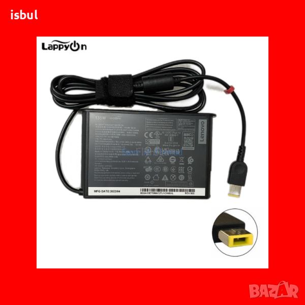 Зарядно Lenovo 135W за лаптоп, адаптер, захранване, , снимка 1
