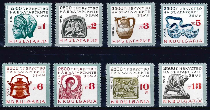 България 1964 - изкуство артефакти MNH, снимка 1