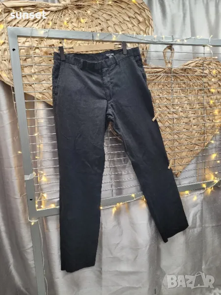 ЛЕНЕН мъжки панталони H&M -> 54 размер, снимка 1