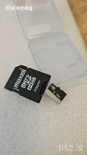 Adata Micro SD 16GB HC карта памет + SD адаптер, снимка 1