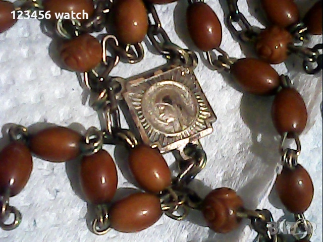 среберна броиница проба 925, снимка 4 - Антикварни и старинни предмети - 53640887