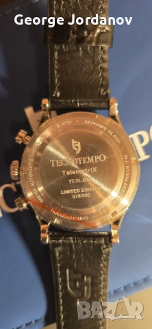 Automatic Chronograph "TECNOTEMPO -TelemetriX", снимка 11 - Мъжки - 52950645