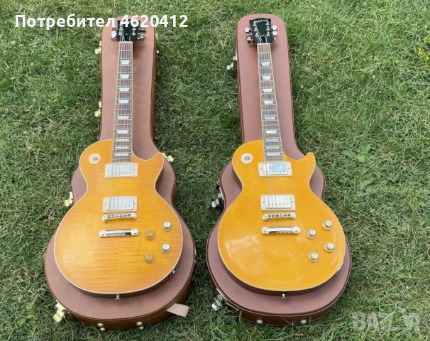 Epiphone Kirk Hammett "Greeny" Les Paul Standard китара с кейс, снимка 13 - Китари - 52023771