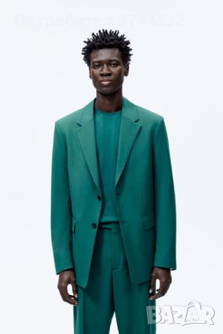 Zara костюм - зелен, снимка 1 - Костюми - 46031898