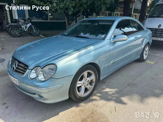 Mercedes-Benz CLK 240 170к.с  - цена 7 007 лв моля БЕЗ бартери / БЕЗ лизинг колата е перфектна техни, снимка 1 - Автомобили и джипове - 46980412