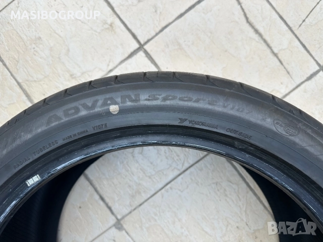 Гуми летни гума 275/40/20” YOKOHAMA ADVAN Sport V107, снимка 6 - Гуми и джанти - 51838224