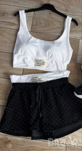 дамски комплекти бюстие и къси панталонки с камъни , снимка 8 - Комплекти - 50332400