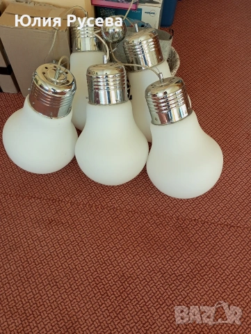 Големи лампи за таван , снимка 4 - Лампи за таван - 53073064