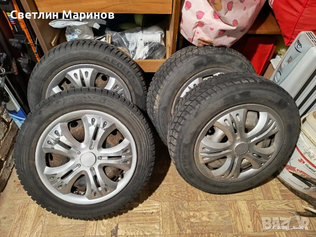 Джанти и гуми от Рено клио 4 броя - 165/65/14, снимка 4 - Гуми и джанти - 52202736