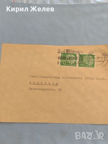 Стар пощенски плик с марки и печати Германия за КОЛЕКЦИЯ ДЕКОРАЦИЯ 45816, снимка 1 - Филателия - 46216046