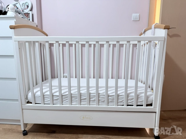 Бебешка кошара от естествено дърво, снимка 3 - Кошарки - 54128320