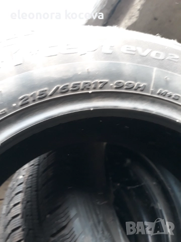 Зимни гуми 215 65 17, снимка 2 - Гуми и джанти - 52107023