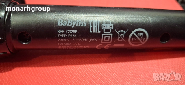 Маша за коса BaByliss C325E/65W, снимка 4 - Маши за коса - 51956465