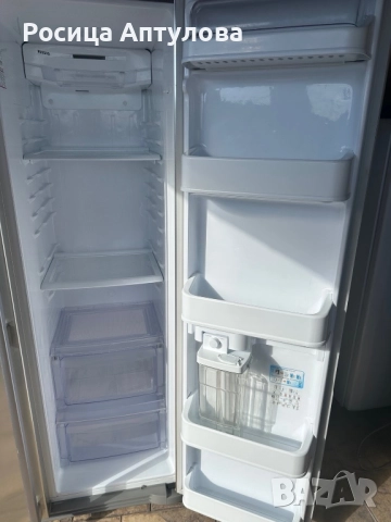 Двукрилен хладилник с фризер LG Side by Side КАТО НОВ, снимка 6 - Хладилници - 52576642